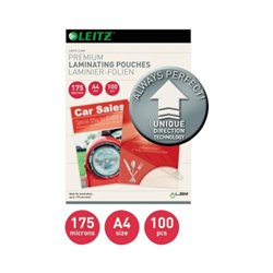 Leitz Laminierfolie A4 UDT 74830000 175mic glasklar 100 St./Pack.
