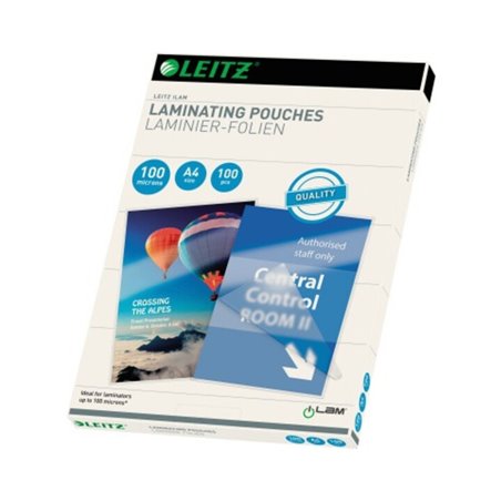 Leitz Laminierfolie 33826 DIN A4 100mic 100 St./Pack.