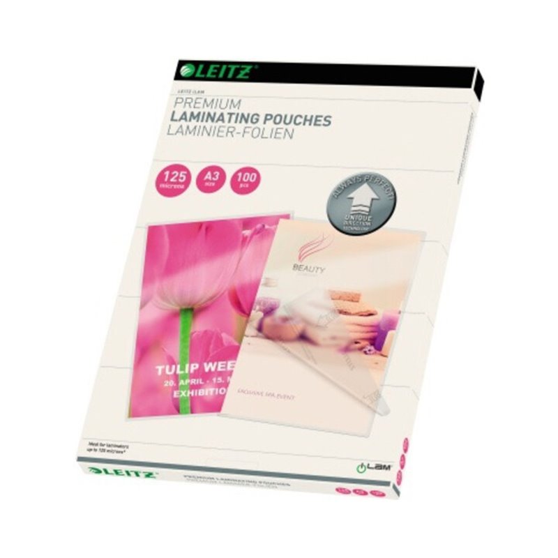 Leitz Laminierfolie UDT 74880000 DIN A3 125mic 100 St./Pack.