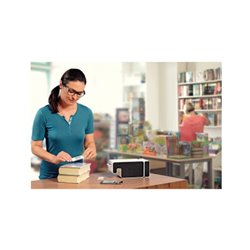 Leitz Schriftbandkassette 70120001 600 Etik. 88x36mm schwarz auf weiß