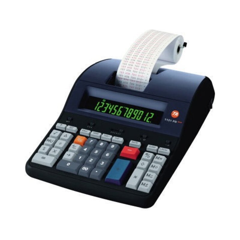 Triumph-Adler Tischrechner 1121 PD PD Eco B4997000 12stellig schwarz