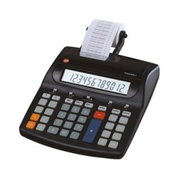 Triumpf-Adler Tischrechner 4212 PD 12stellig m. Farbrollendruckwerk sw