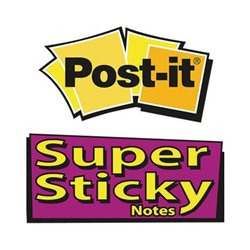Post-it Haftnotiz Super Sticky 62212SR 48x48mm 12 St./Pack.