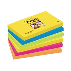 Post-it Haftnotiz SuperSticky 6556SR 127x76mm 6 St./Pack.