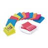 Post-it Haftnotizspender PRO-W12N ws +12xSuper Sticky Z-Notes sort.