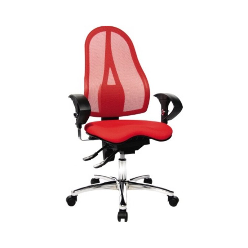 TOPSTAR Bürodrehstuhl Sitness 15 ST19U G21 inkl. Armlehnen rot
