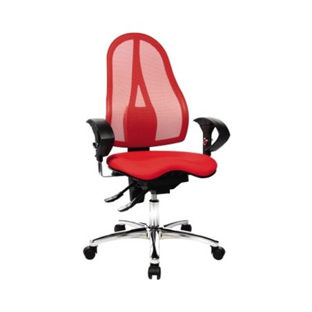 TOPSTAR Bürodrehstuhl Sitness 15 ST19U G21 inkl. Armlehnen rot