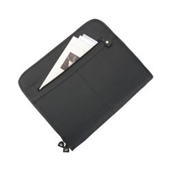 Alassio Schreibmappe MILANO 30042 36x29x5cm Lederimitat schwarz