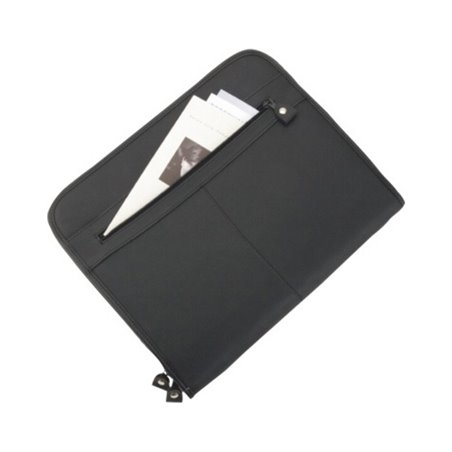 Alassio Schreibmappe MILANO 30042 36x29x5cm Lederimitat schwarz