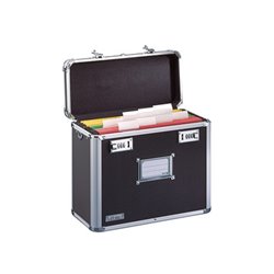 Leitz Hängebox 67140095 DIN A4 max. 30Mappen schwarz/chrom