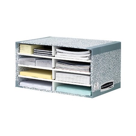 Bankers Box Sortierstation System 08750EU 49x26x31cm grau/weiß