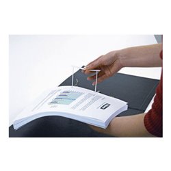 Bankers Box Abheftbügel ProClip 0089701 100mm weiß 100 St./Pack.