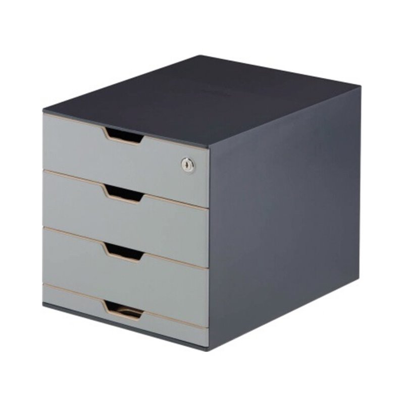 DURABLE Schubladenbox COFFEE POINT 338558 4Schubladen gr +Sortierbox