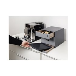 DURABLE Schubladenbox COFFEE POINT 338558 4Schubladen gr +Sortierbox