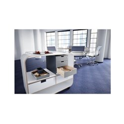 DURABLE Schubladenbox COFFEE POINT 338558 4Schubladen gr +Sortierbox