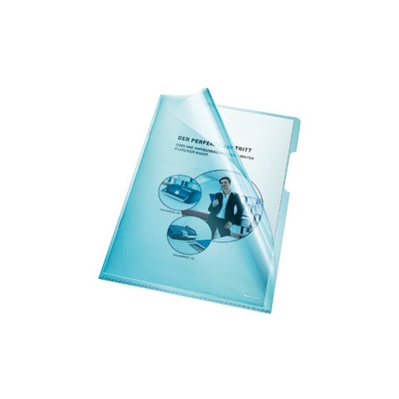 Bene Sichthülle 205000BL DIN A4 HPVC blau 100 St./Pack.