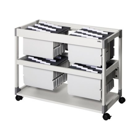 DURABLE Hängemappenwagen TROLLEY 200 MULTI DUO 379210 lichtgrau