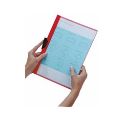 DURABLE Klemmmappe DURACLIP 60 220900 DIN A4 Hartfolie sortiert