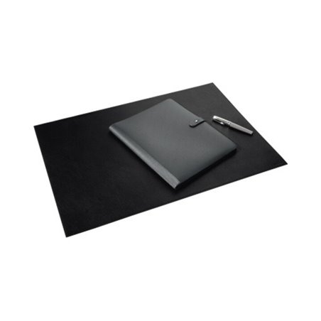 DURABLE Schreibunterlage 730501 65x45cm Rindsleder/Vlies schwarz