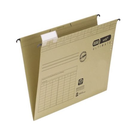 ELBA Hängemappe vertic ULTIMATE 100331249 DIN A4 Karton naturbraun