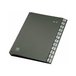 ELBA Pultordner 400001019 DIN A4 A-Z PVC schwarz