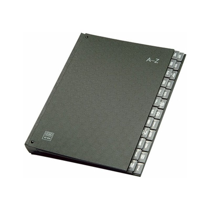 ELBA Pultordner 400001019 DIN A4 A-Z PVC schwarz