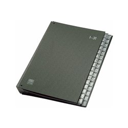 ELBA Pultordner 400001964 DIN A4 1-31 PVC schwarz