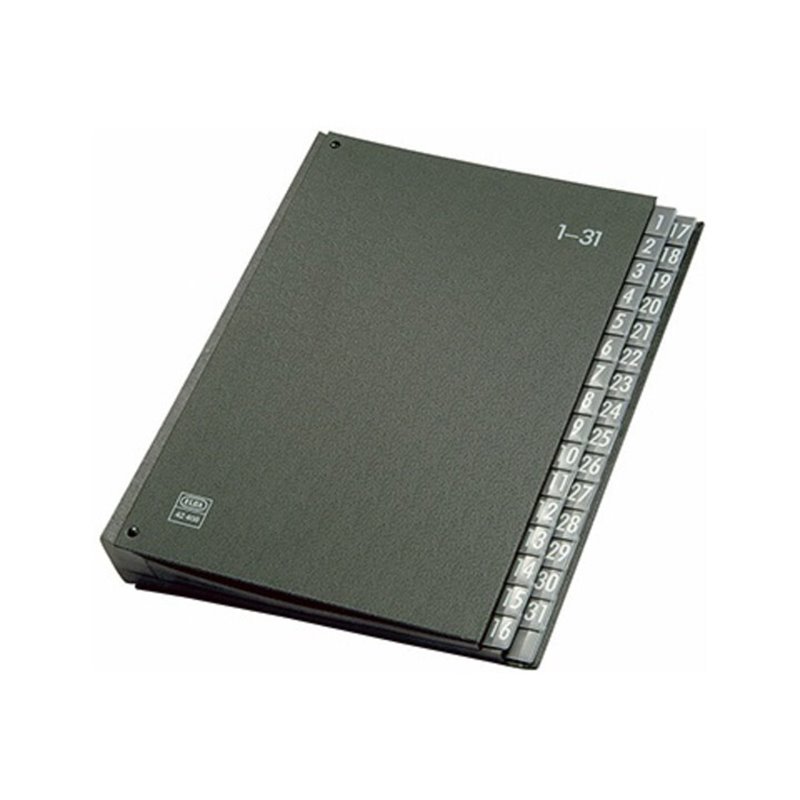 ELBA Pultordner 400001964 DIN A4 1-31 PVC schwarz