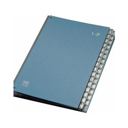 ELBA Pultordner 400001963 DIN A4 1-31 PVC blau