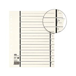 ELBA Trennblatt 400004672 DIN A4 mit Perforation 200g Kraftkarton ch