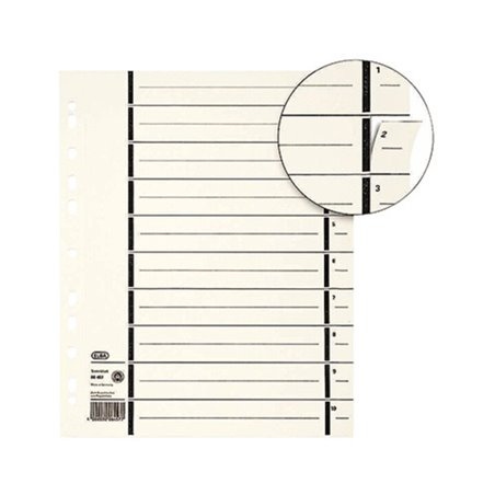 ELBA Trennblatt 400004672 DIN A4 mit Perforation 200g Kraftkarton ch
