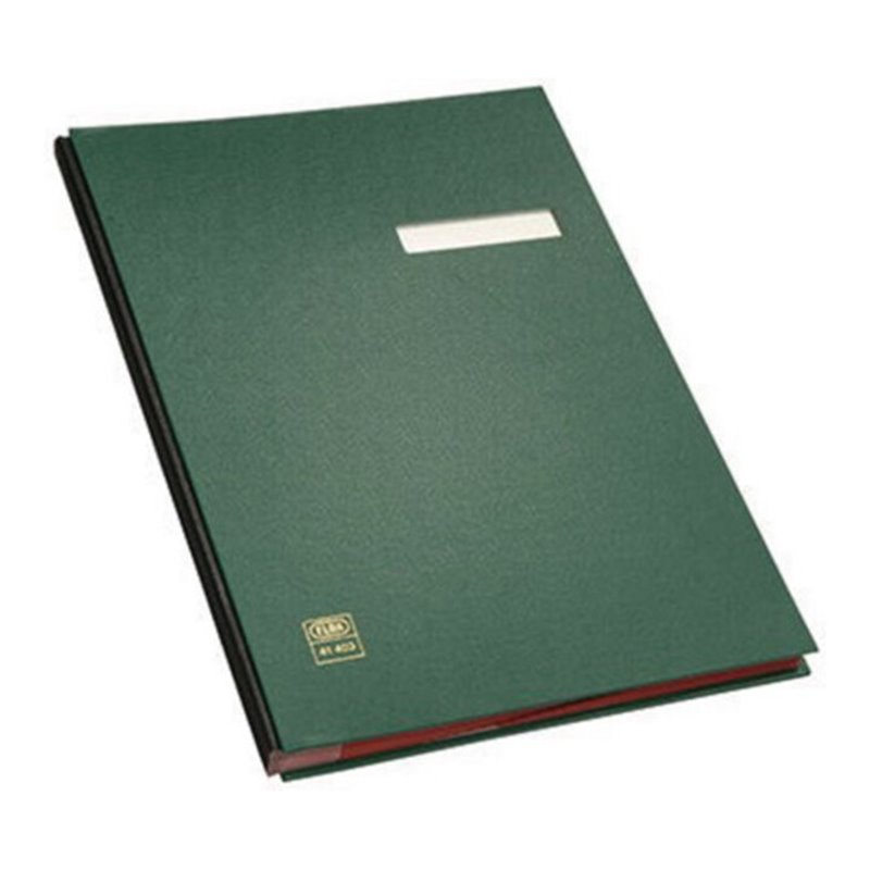 ELBA Unterschriftsmappe 400001008 DIN A4 20Fächer PVC grün