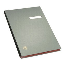 ELBA Unterschriftsmappe 400001000 DIN A4 20Fächer PVC grau