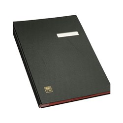 ELBA Unterschriftsmappe 400001002 DIN A4 20Fächer PVC schwarz
