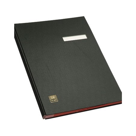 ELBA Unterschriftsmappe 400001002 DIN A4 20Fächer PVC schwarz
