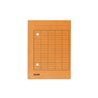 Falken Umlaufmappe 80004211 DIN A4 2 Sichtlöcher Karton orange