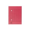 Falken Umlaufmappe 80004187 DIN A4 2 Sichtlöcher Karton rot