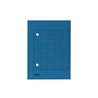 Falken Umlaufmappe 80004179 DIN A4 2 Sichtlöcher Karton blau
