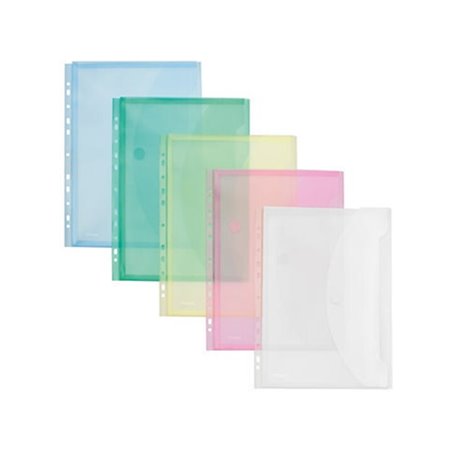 FolderSys Sichttasche 40109-94 DIN A4 farbig sortiert 10 St./Pack.