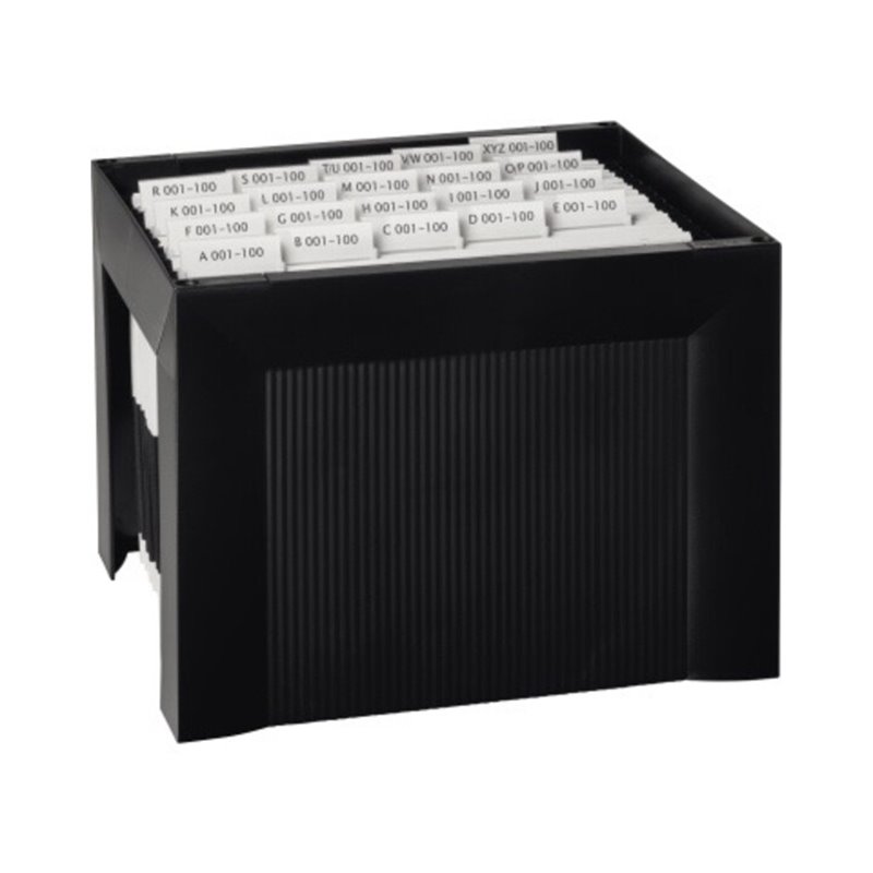 HAN Hängebox KARAT 1905-13 DIN A4 für 35Mappen schwarz