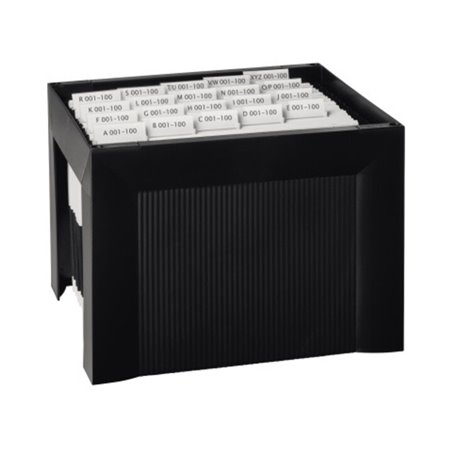 HAN Hängebox KARAT 1905-13 DIN A4 für 35Mappen schwarz