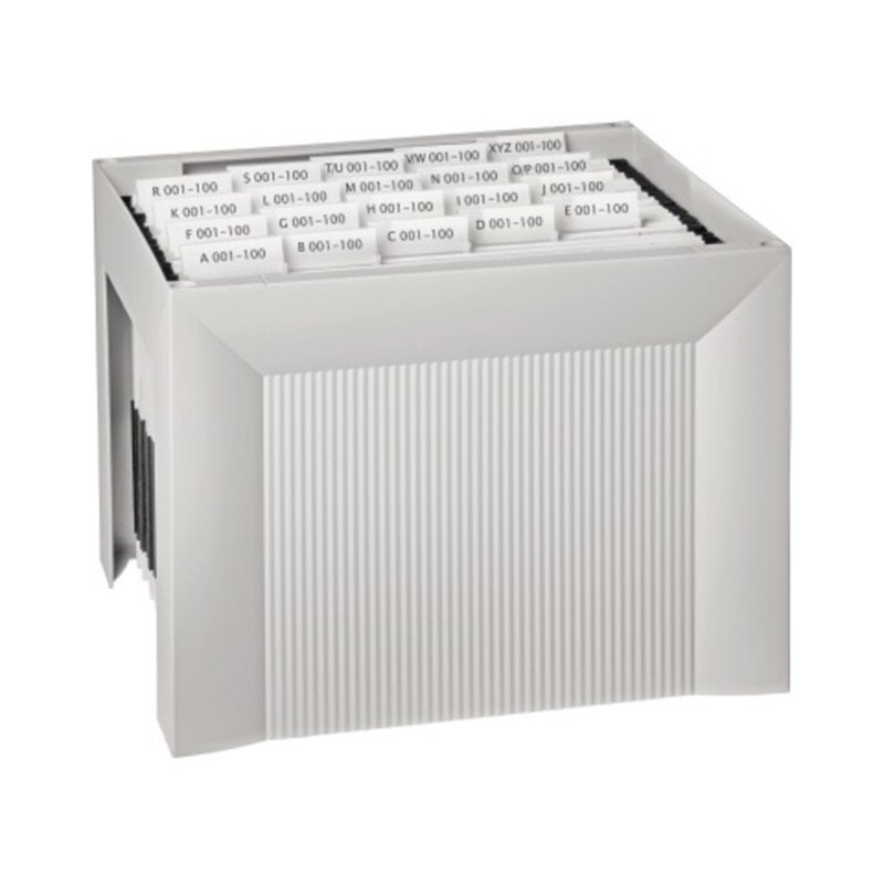 HAN Hängebox KARAT 1905-11 DIN A4 für 35Mappen lichtgrau