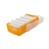 HAN Karteikasten CROCO 997-613 DIN A7 PP orange transluzent