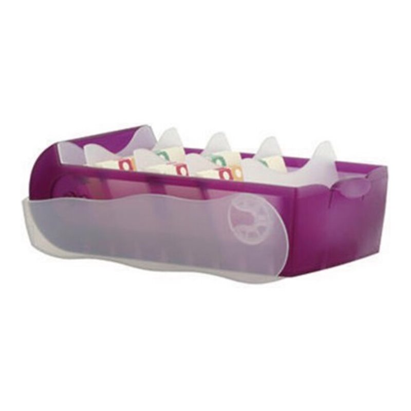 HAN Karteikasten CROCO 997-673 DIN A7 PP lila transluzent