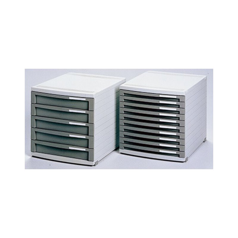 HAN Schubladenbox CONTUR 1506-11 DIN B4 6Schubfächer lichtgrau