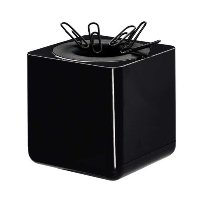 HAN Klammerspender i-Line 17652-13 70x70x70mm magnetisch schwarz