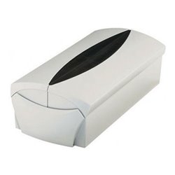 HAN Visitenkartenbox VIP 2000-31 f. 500Karten +Register schwarz/grau