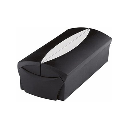 HAN Visitenkartenbox VIP 2000-13 12x8x24,5cm schwarz/grau +Register