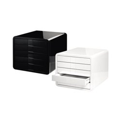 HAN Schubladenbox i-Box 1551-13 DIN C4 5Schubfächer schwarz