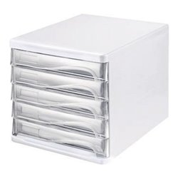 helit Schubladenbox economy H6129402 DIN A4-C4 l.gr/gk